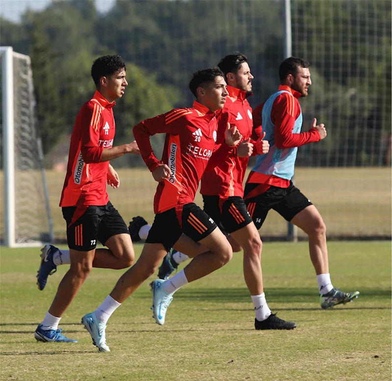 Antalyaspor, Gaziantep FK maçının hazırlıklarını sürdürdü