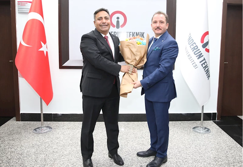 İskenderun Teknik Üniversitesinde Rektör Prof. Dr. Mehmet Duruel göreve başladı