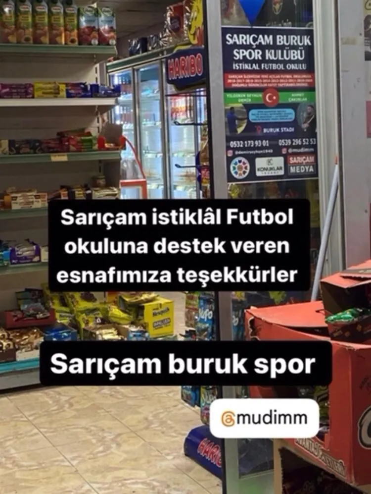 SARIÇAM BURUK SPORUN FUTBOL OKULU AÇILDI