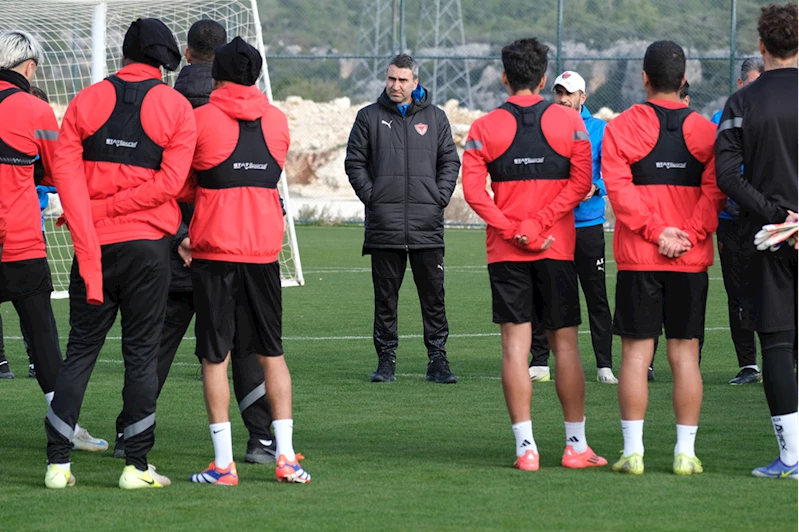 Atakaş Hatayspor, Fenerbahçe maçının hazırlıklarını sürdürdü