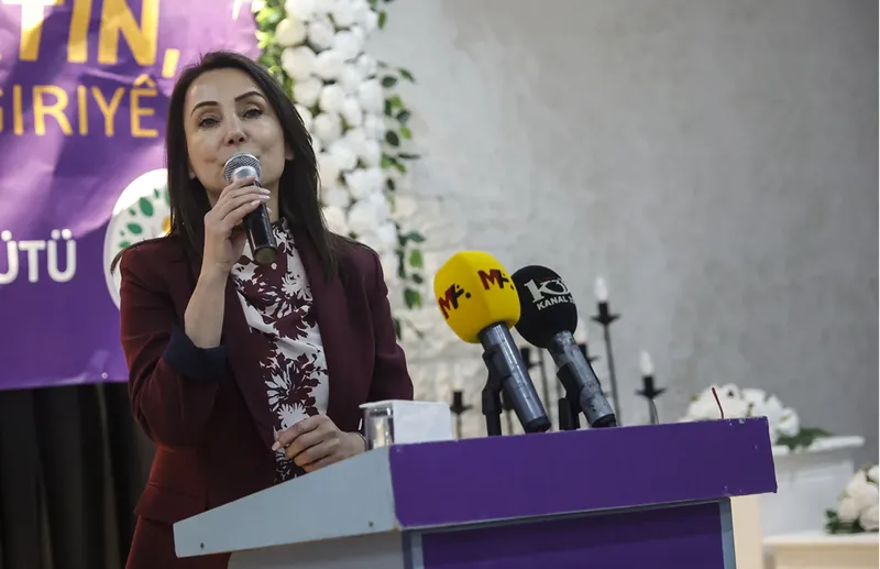 DEM Parti Eş Genel Başkanı Tülay Hatimoğulları, Mersin'de konuştu: