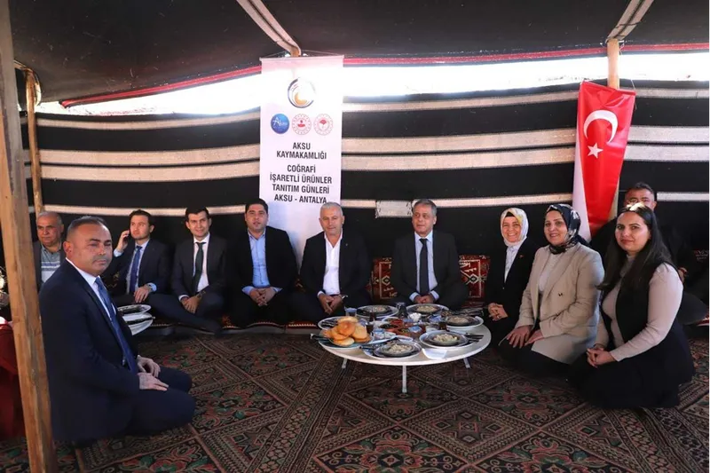 Aksu'da coğrafi işaret başvurusu yapılan ürünler tanıtıldı