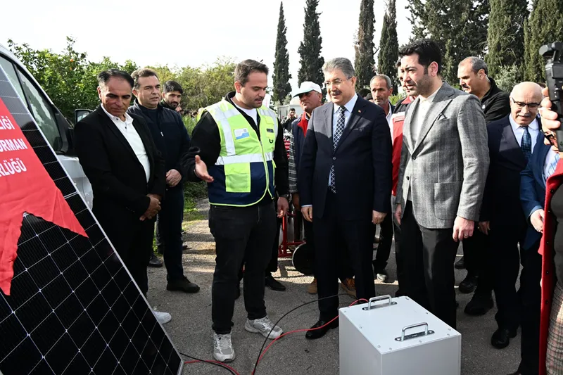 Osmaniye'de 122 üreticiye ekipman desteğinde bulunuldu 