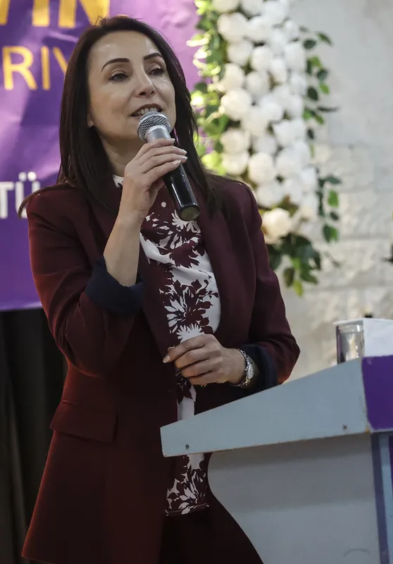 DEM Parti Eş Genel Başkanı Tülay Hatimoğulları, Mersin'de konuştu: