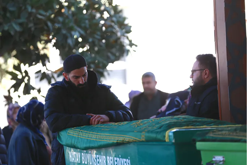 Kaleci İsmail Çipe'nin babasının cenazesi Hatay'da defnedildi