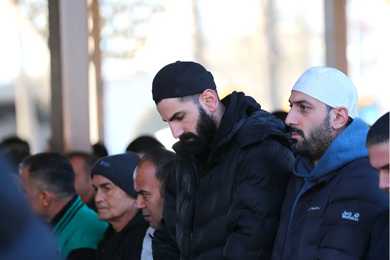 Kaleci İsmail Çipe'nin babasının cenazesi Hatay'da defnedildi