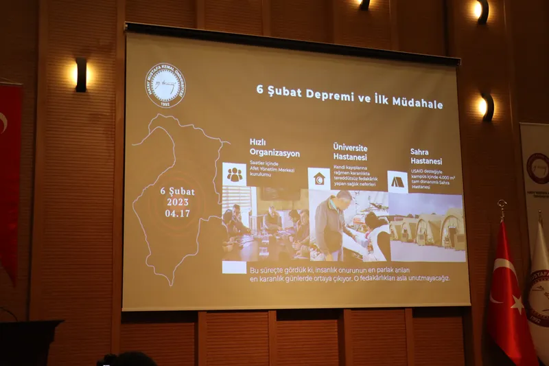 HMKÜ Rektörü Prof. Dr. Veysel Eren, son 3 yıllık faaliyetleri değerlendirdi