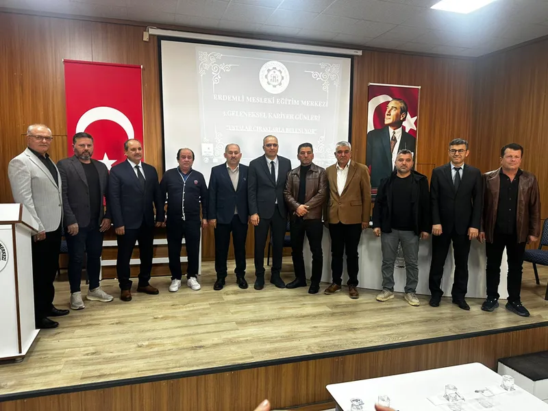 Mersin'de "Ustalar Çıraklarla Buluşuyor" etkinliği yapıldı