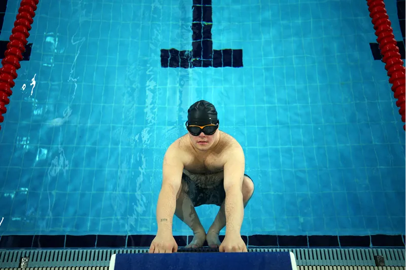 Down sendromlu yüzücü Mehmet, milli formaya kavuşmak için kulaç atıyor