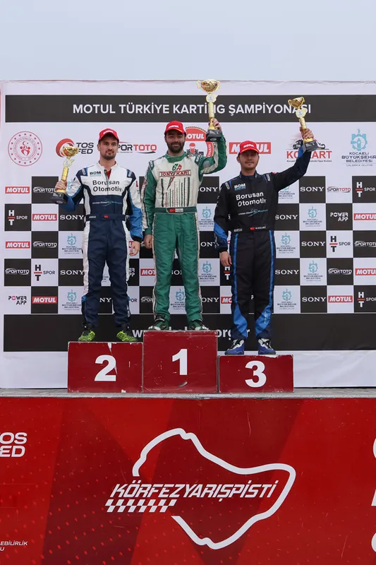 BOM Karting takımı 5 podyum derecesiyle birinciliğini korudu