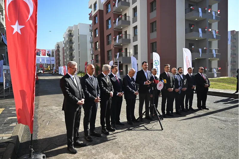Çevre, Şehircilik ve İklim Değişikliği Bakanı Kurum, Kahramanmaraş'ta konuştu: