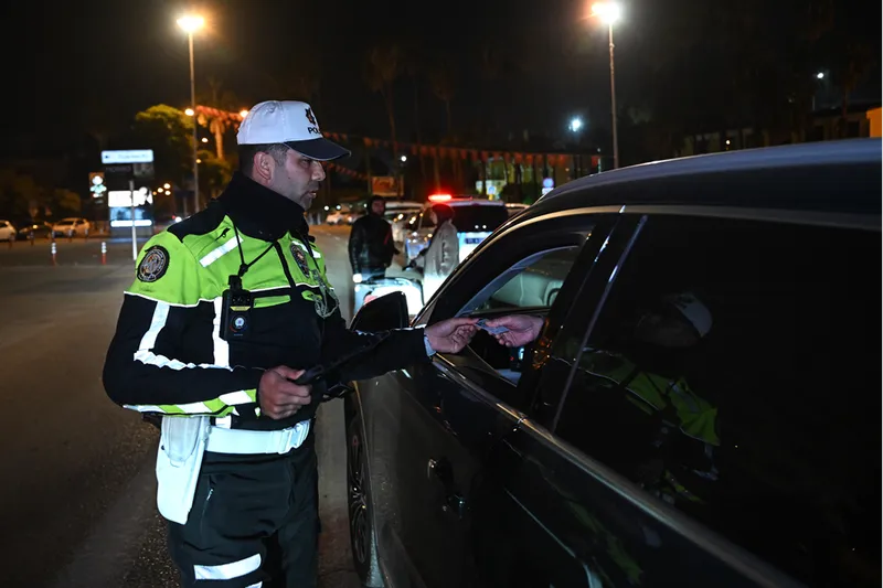 Adana'da trafik denetimi yapıldı