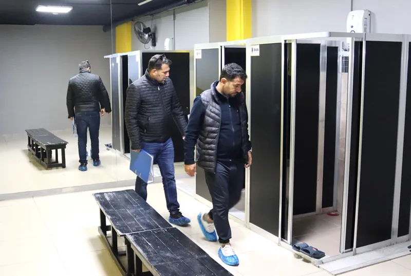 Osmaniye'de özel spor tesisleri denetlendi 