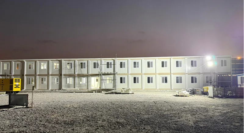 Karmod BAE'de konteyner ofis projesini tamamladı