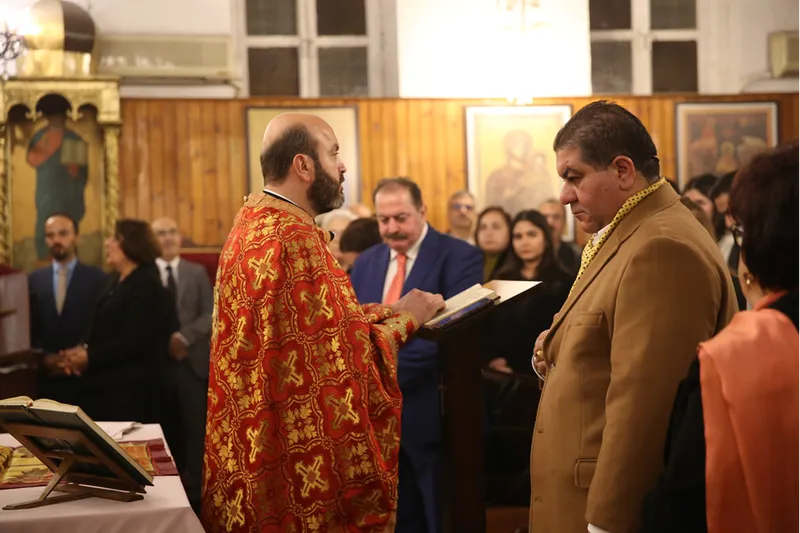 Hatay'da Ortodoks kiliselerinde Noel ayini düzenlendi