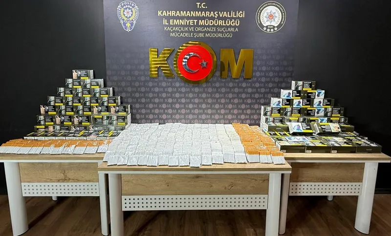 Kahramanmaraş'ta kaçakçılık operasyonunda 5 zanlı gözaltına alındı