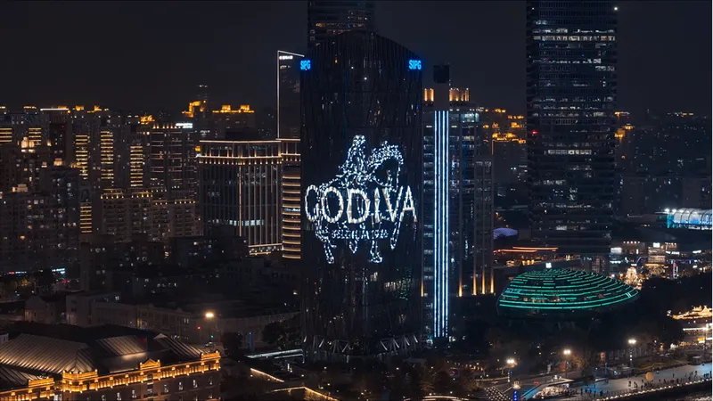 Godiva 100. yıl kutlamalarına Şanghay'da devam etti