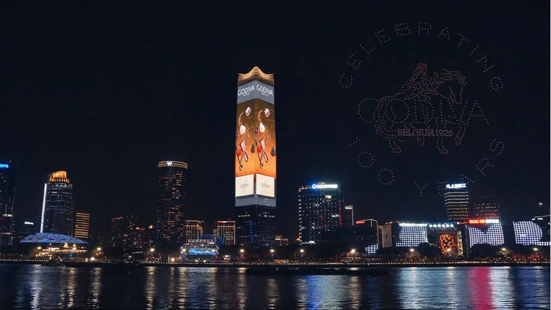 Godiva 100. yıl kutlamalarına Şanghay'da devam etti