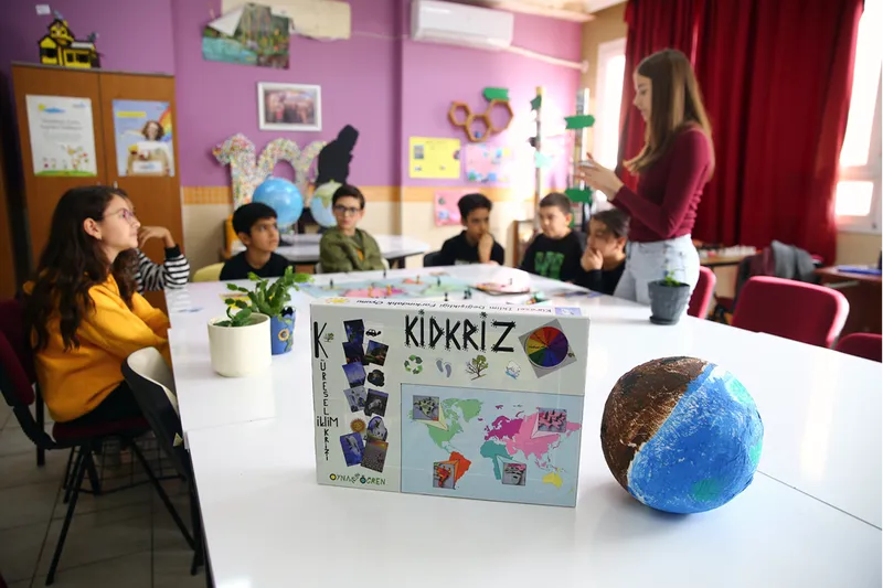 Adana'da lise öğrencisi, iklim krizine dikkati çekmek için oyun geliştirdi