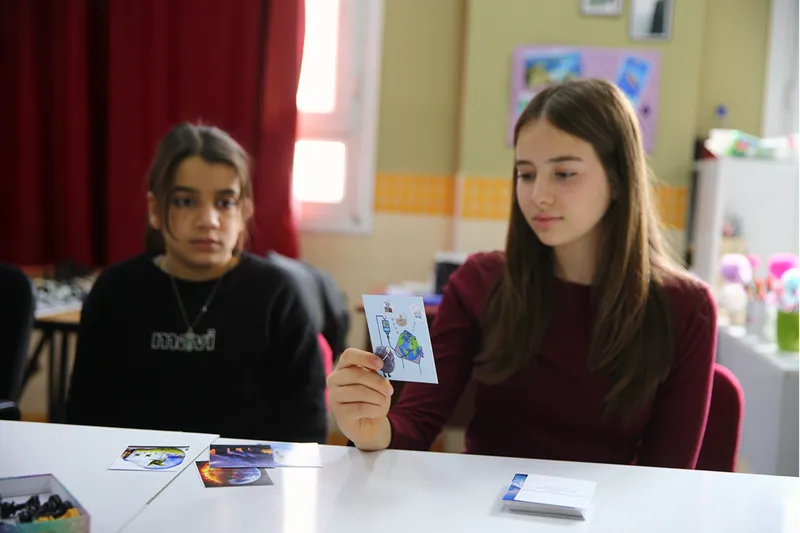 Adana'da lise öğrencisi, iklim krizine dikkati çekmek için oyun geliştirdi