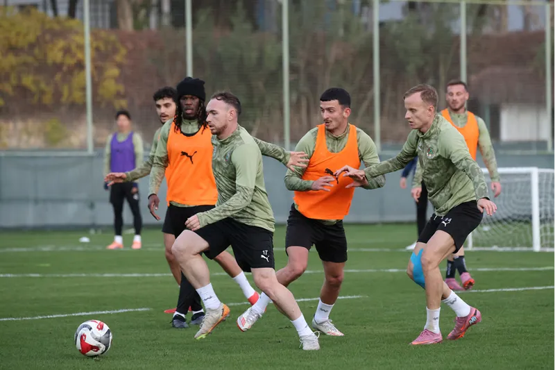 Alanyaspor ikinci yarı hazırlıklarına başladı