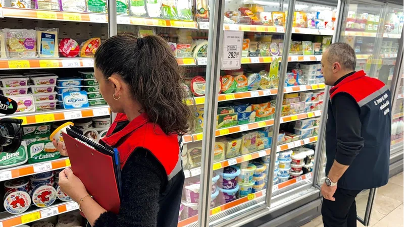 Mersin'de gıda güvenliği denetimlerinde 627 işletmeye 40 milyon 736 bin lira ceza