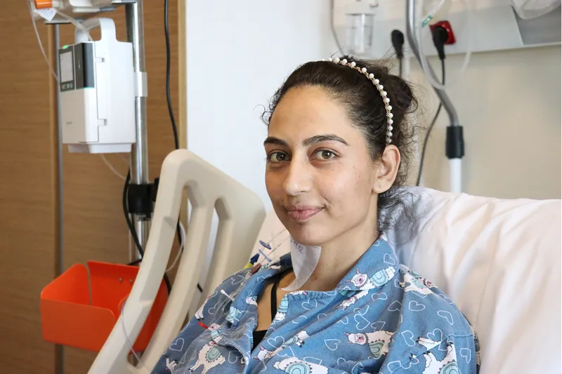 Wilson hastası kadının yeni yıl dileği "karaciğer nakliyle" gerçek oldu