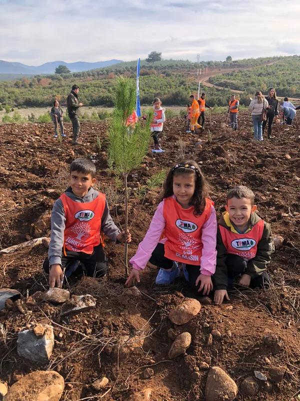 "81 İlde 81 Orman" projesi Muğla'da 20 bin fidanla sürüyor