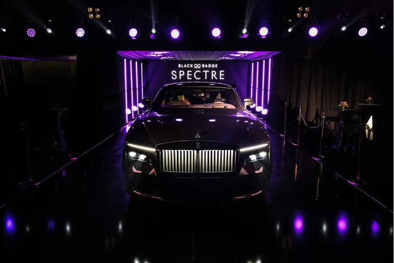 Rolls-Royce Black Badge Spectre, Türkiye sahnesinde