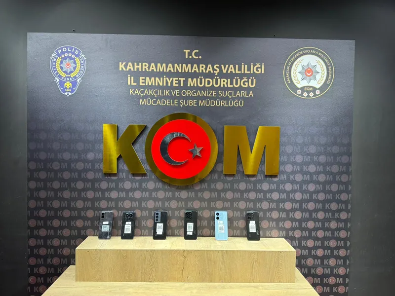 Kahramanmaraş'ta kaçakçılık operasyonunda 2 zanlı gözaltına alındı