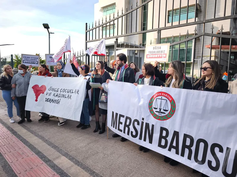 Mersin'de dini nikahlı eşini tülbentle boğarak öldüren sanığa ağırlaştırılmış müebbet
