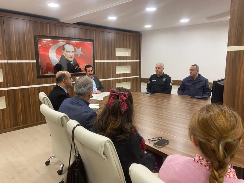 Bozyazı'da "İlçe İdare Şube Başkanları Toplantısı" yapıldı