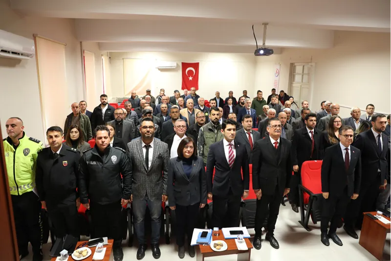 Akseki'de koordinasyon toplantısı yapıldı