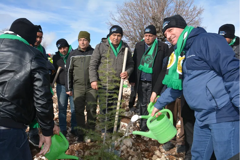 Gülnar ilçesinde "Şehit Ertuğrul Ulupınar Sedir Ormanı" oluşturuldu