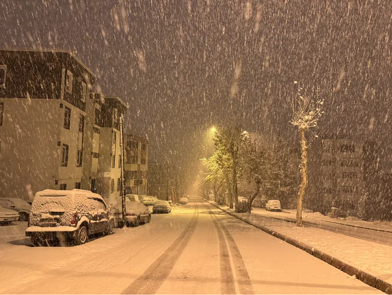 Kahramanmaraş'ta kar yağışı etkili oluyor