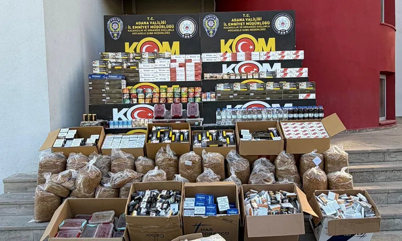 Adana'da kaçakçılık operasyonunda 29 şüpheli yakalandı