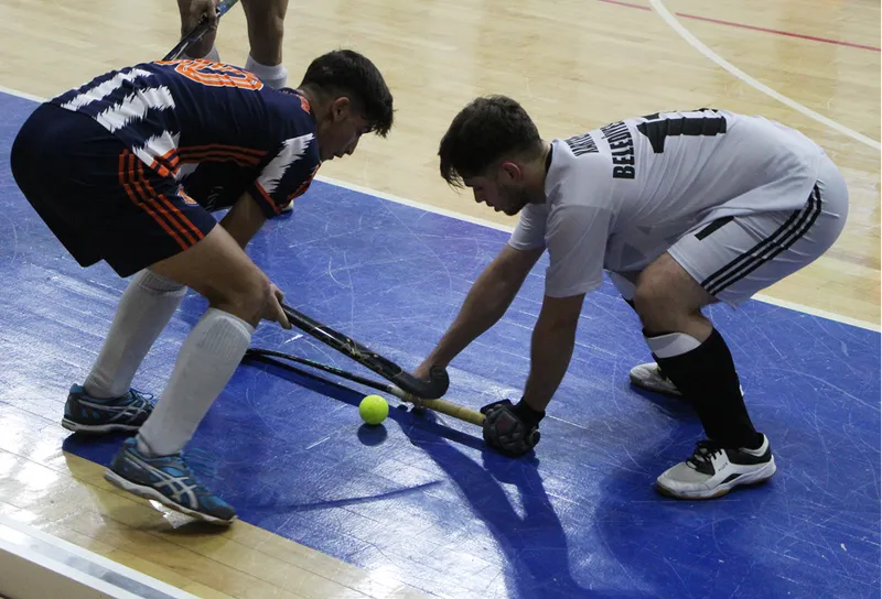 Salon Hokeyi Erkekler Süper Lig maçları Alanya'da yapıldı