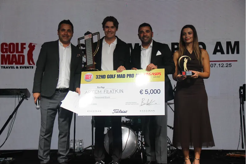 32. Golf Mad Turnuvası sona erdi