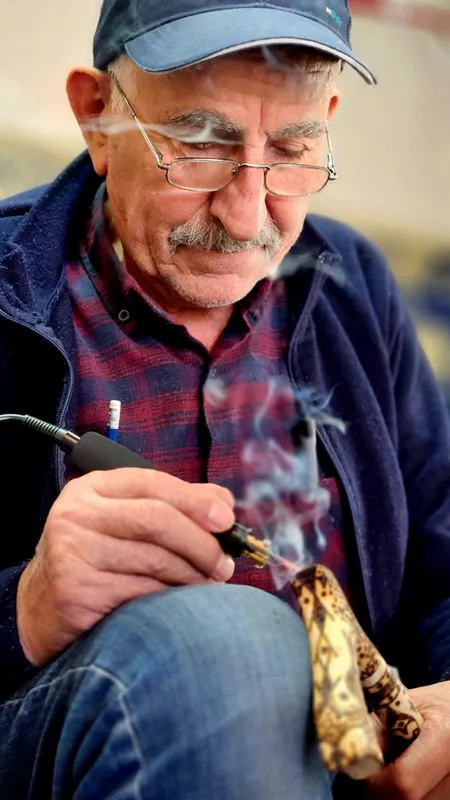 Türk kültürüne ait motifler, Hasan ustanın 29 yıllık emeğine ilham veriyor