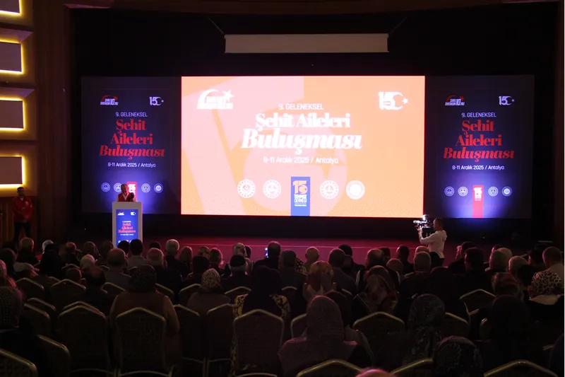 Aile ve Sosyal Hizmetler Bakan Yardımcısı Tarıkdaroğlu, "Şehit Aileleri Buluşması"nda konuştu: