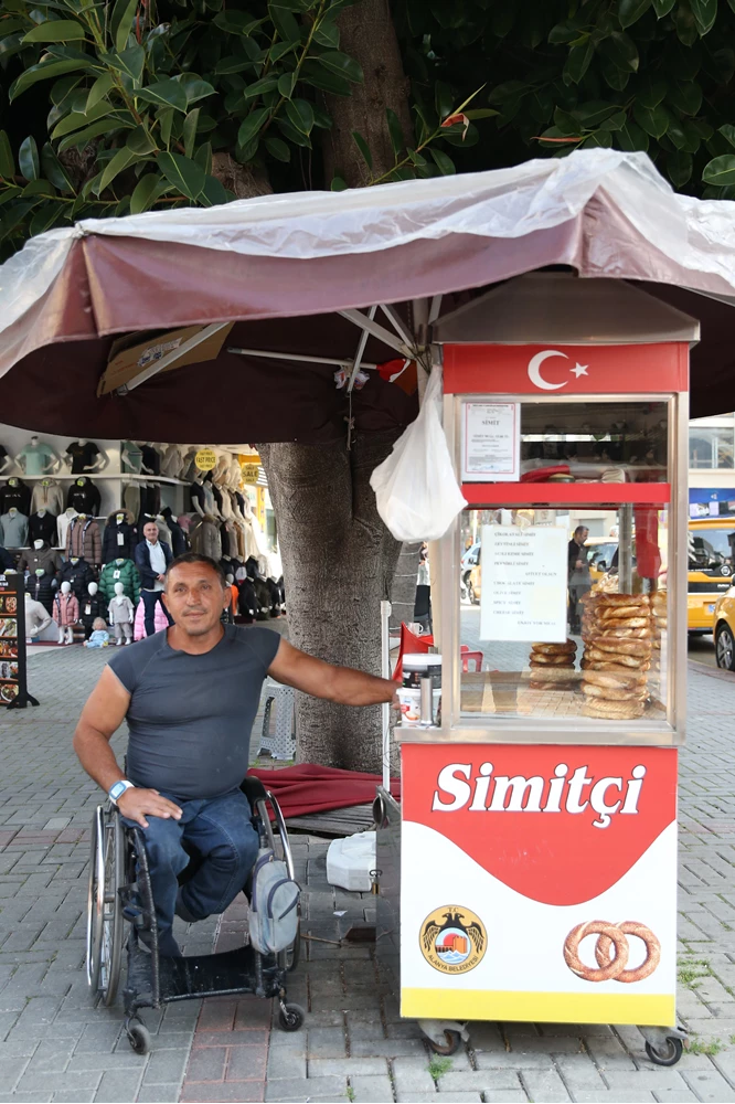 Bedensel engelli milli bilek güreşçi Ferhat Kurtoğlu