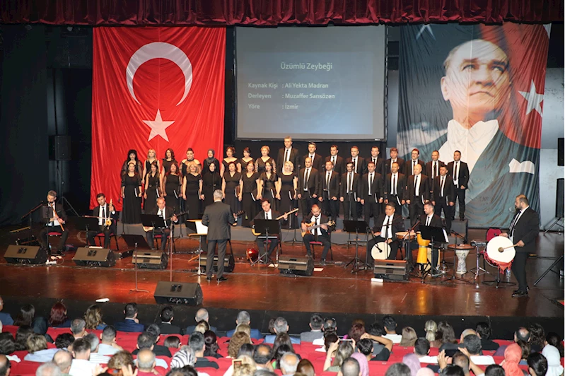 Antalya Adliyesi Türk Halk Müziği Korosu konser verdi