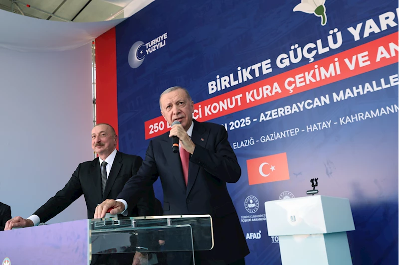 Cumhurbaşkanı Erdoğan, Azerbaycan Mahallesi