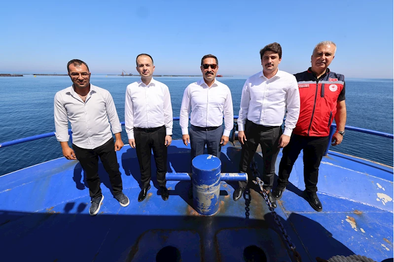 Hatay Valisi Mustafa Masatlı, balık üretim tesislerini inceledi