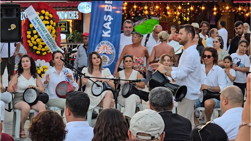 26. Uluslararası Likya Kaş Kültür ve Sanat Festivali başladı