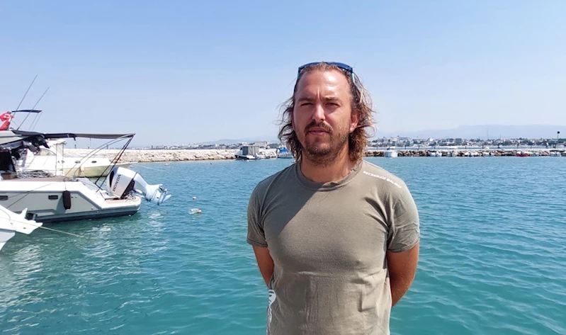 Antalya açıklarında amatör balıkçılar balina görüntüledi