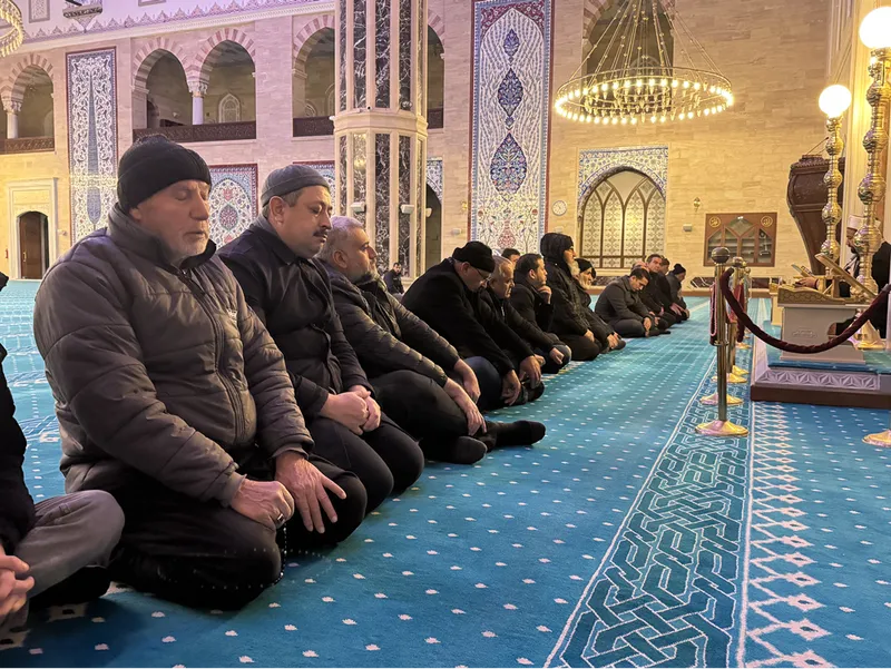 Kahramanmaraş'ta Gazze'ye destek için sabah namazı buluşması yapıldı