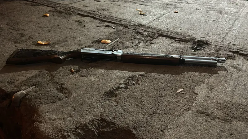 İskenderun'da pompalı tüfekle havaya ateş açan zanlı yakalandı 