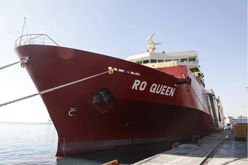 Sudan'a insani yardım ulaştıracak "6. İyilik Gemisi" Mersin'den uğurlandı