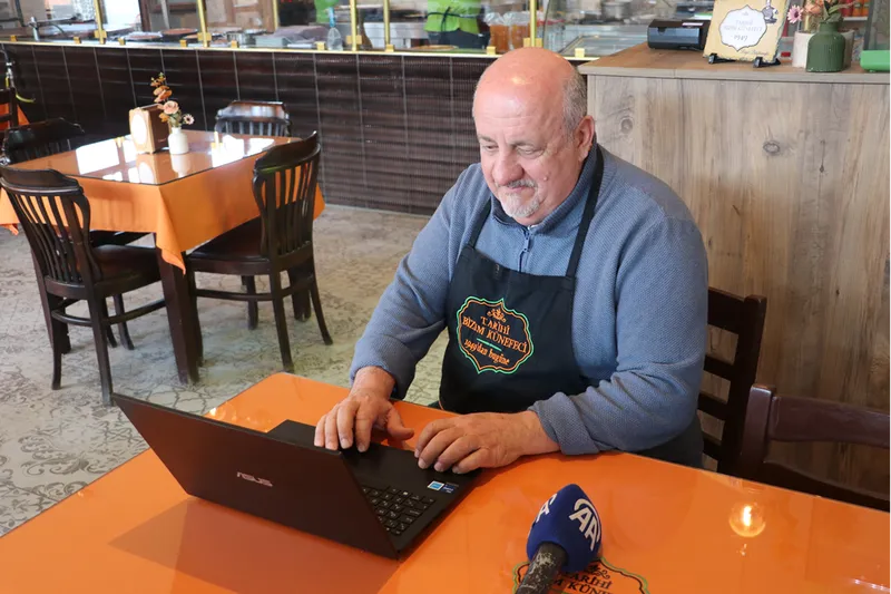 Hatay'da künefeciler, AA'nın "Yılın Kareleri" oylamasına katıldı